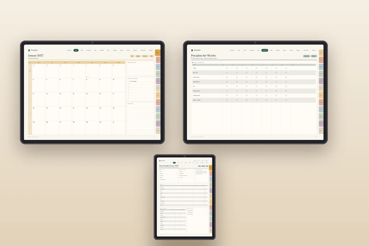 Haushaltsbuch-App und Planer im Vergleich